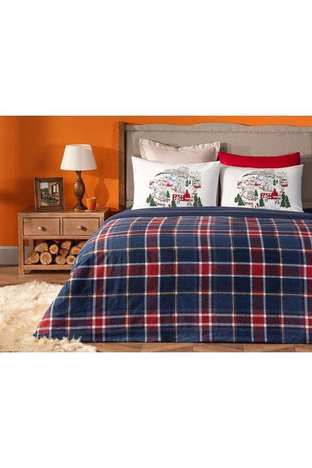 Berdine Double Duvet Cover Set - Flannel - Swordslife