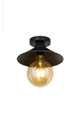 Berlin Single Black Ceiling Mount Chandelier - Swordslife