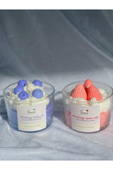 Best Friends Strawberry-Blueberry Vanilla Scented Gift Double Aromatherapy Candle - Swordslife