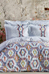 Besta 100% Cotton Double Duvet Cover Set Indigo - Swordslife