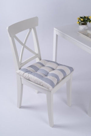 Beta Pofidik Gray Cream Chair Cushion