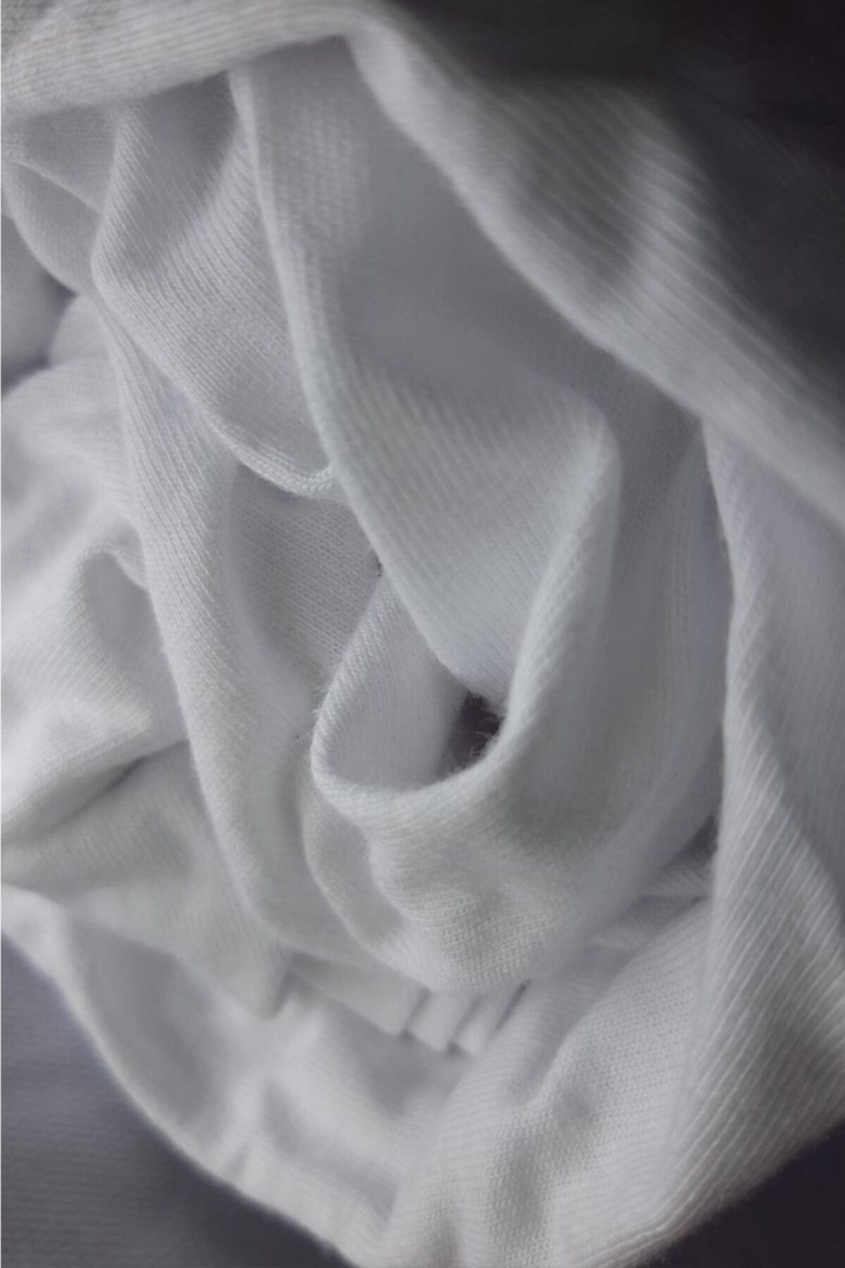 White Double Elastic Bed Sheet - Swordslife