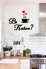 Bi Brown Wooden Decorative Kitchen Wall Painting - Swordslife