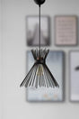 Big Hedgehog Retro Black Color Modern Hall - Kitchen Single Chandelier - Swordslife