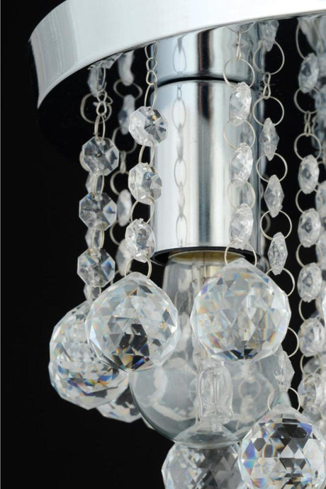 Biga Triple Silver Pendant Stone Chandelier - Swordslife