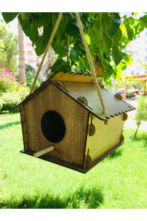 Bird Nest Wooden Bird Nest Decorative Bird