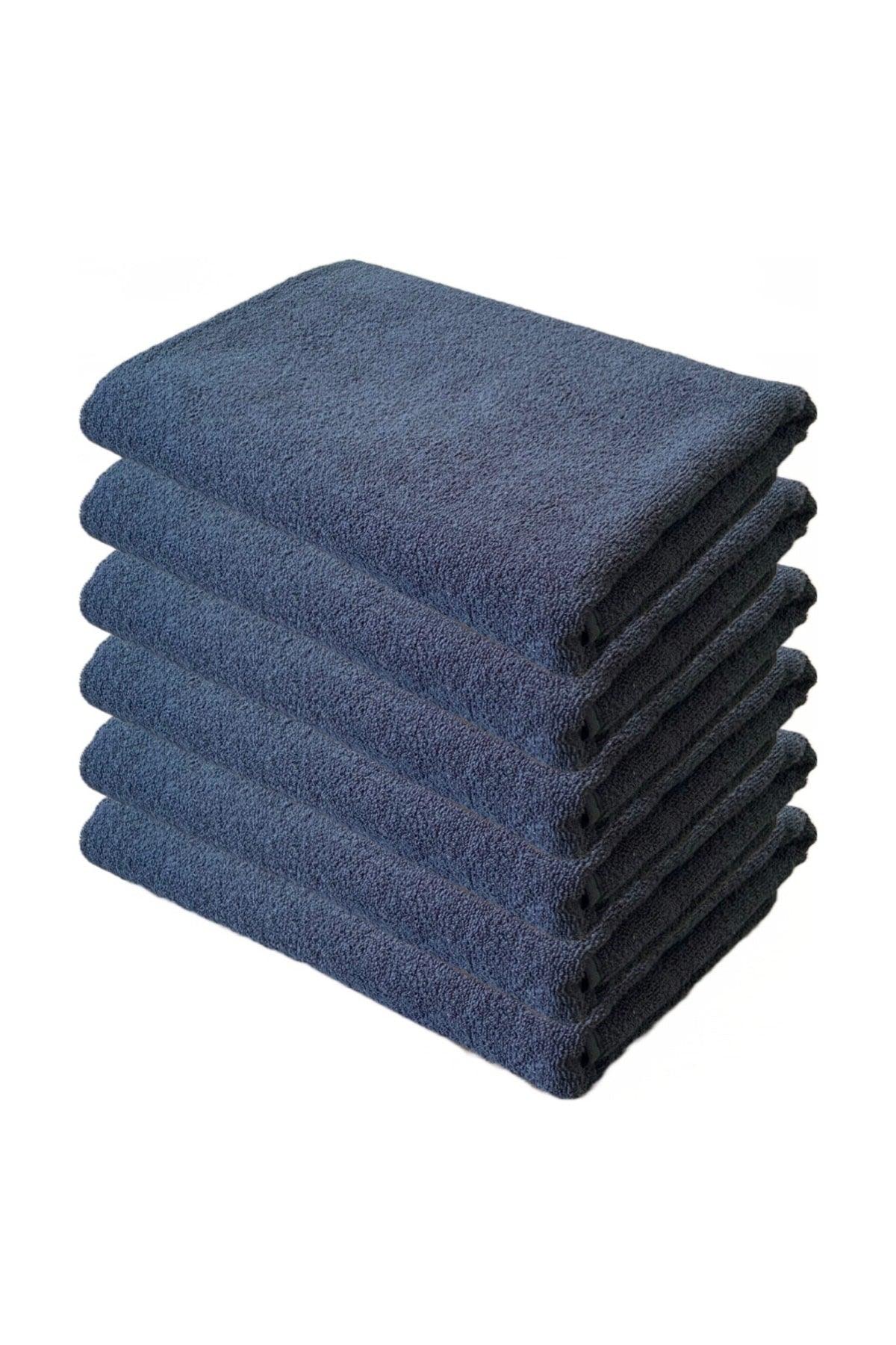 Black Bath Towel 6 Pieces 70x140 - Swordslife