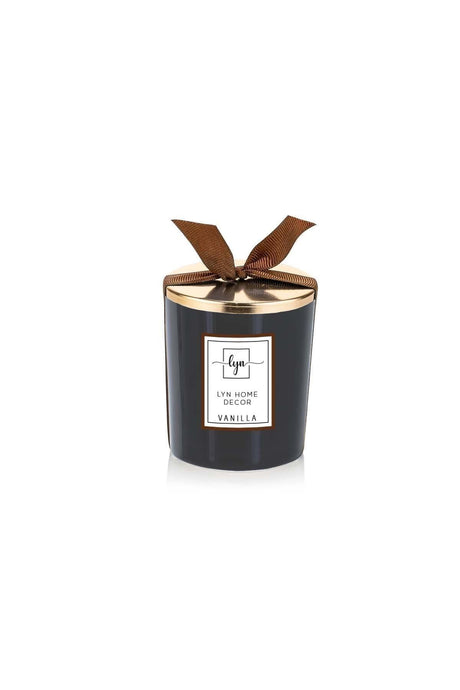 Black-brown Gold Lid Candle - Swordslife