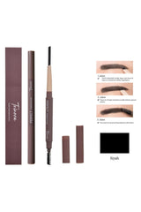 Black Brushed Eyebrow Pencil Double-ended Eyebrow