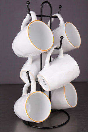 Black Cup Hanger 6 Pcs - M6 - Swordslife