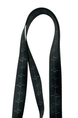 Black Ecg Neck Lanyard Phone Strap