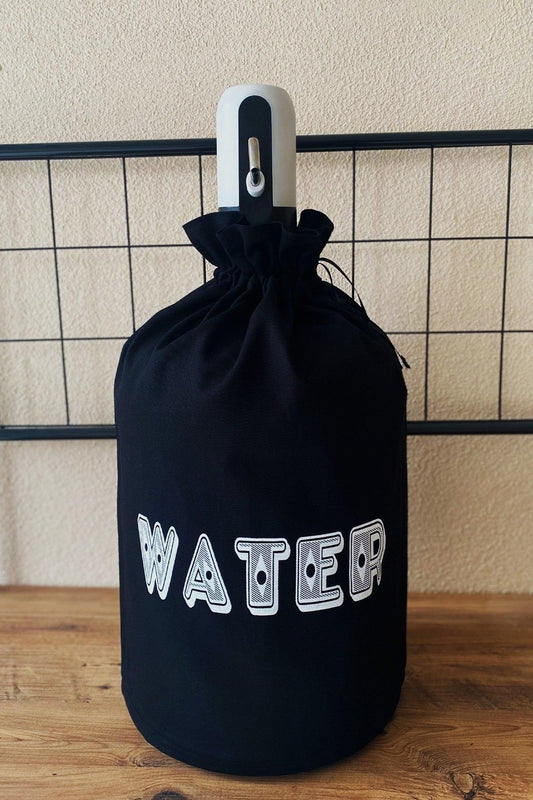 Black Retro Printed Carboy Case - Swordslife