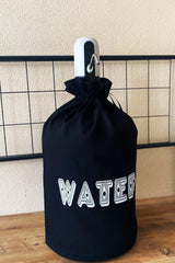 Black Retro Printed Carboy Case - Swordslife