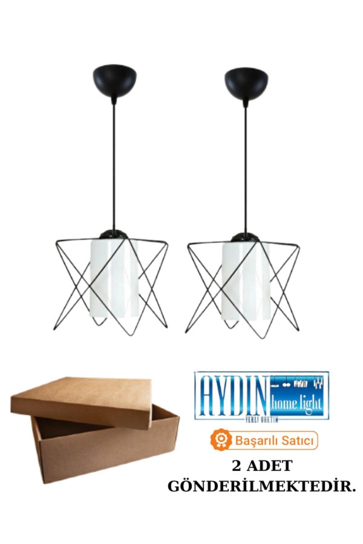 Black Pendant Chandelier 2 Pieces - Swordslife