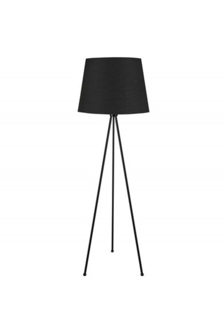 Black Tripod Metal Black Floor Floor Lamp - Swordslife