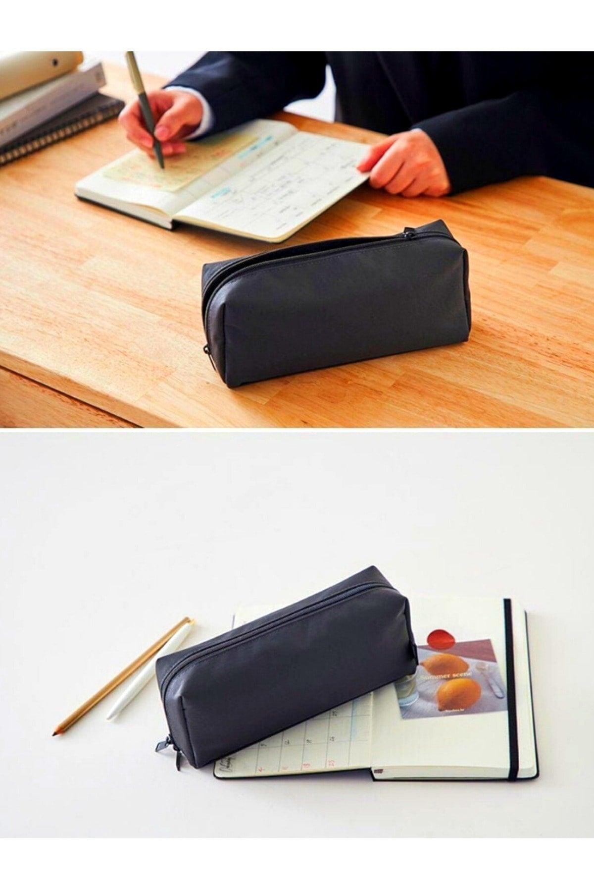 Black Washable Box Model Pencil Case