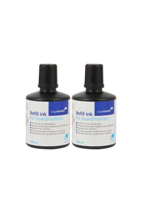 2 Pack Black Whiteboard Pen Ink 2x100