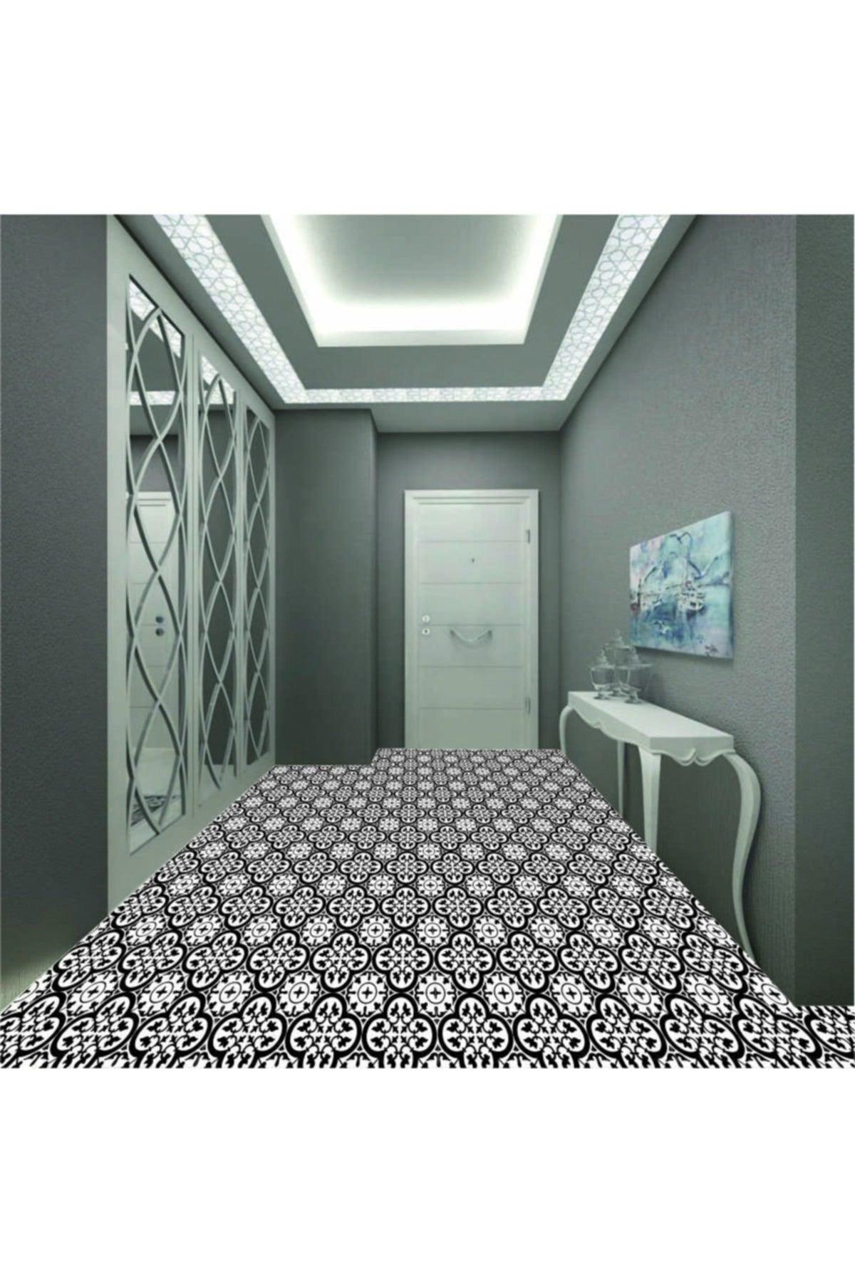 Black and White Floor Covering Foil Code 2 - Swordslife