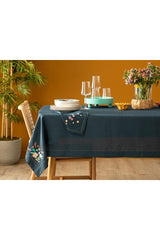 Flower Spree Embroidered Table Cloth 150x220 Cm