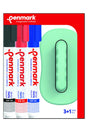 Wooden Pencil Set – 3 Colors + Wood Eraser -