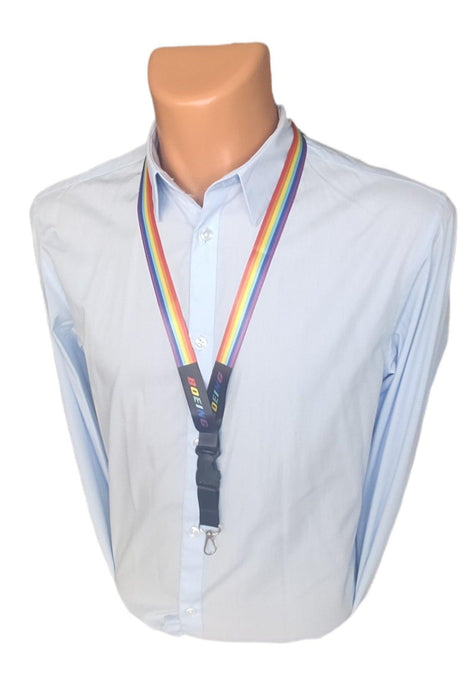 Boeing Rainbow Neck Strap Lanyard