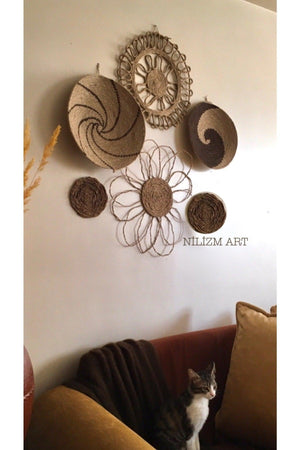 Bohemian 6 Piece Wall Plate Wall Decoration Set. - Swordslife