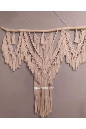 Bohemian Tasseled Macrame Wall Ornament Home Decoration - Swordslife