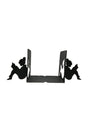 Stylish And Decorative Metal Book Holder With Reading Girl Figure, Book Support - Swordslife