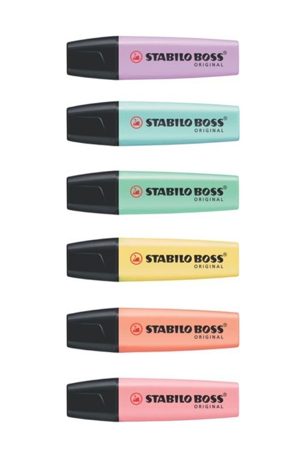 Boss Pastel Highlighter 6 pcs