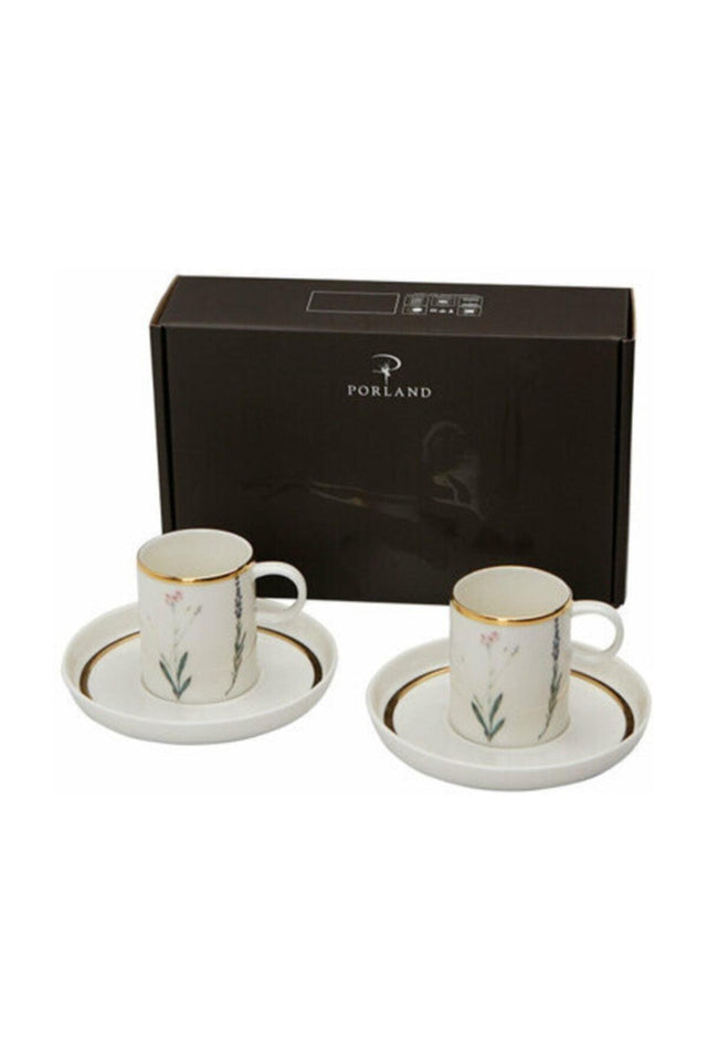 Botanical Pattern Coffee Set - Swordslife