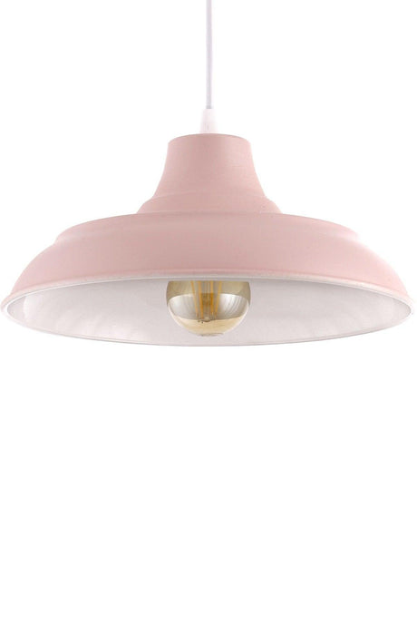 Bow Rolled Pink Single Pendant Lamp Chandelier - Çakır Chandelier - Swordslife