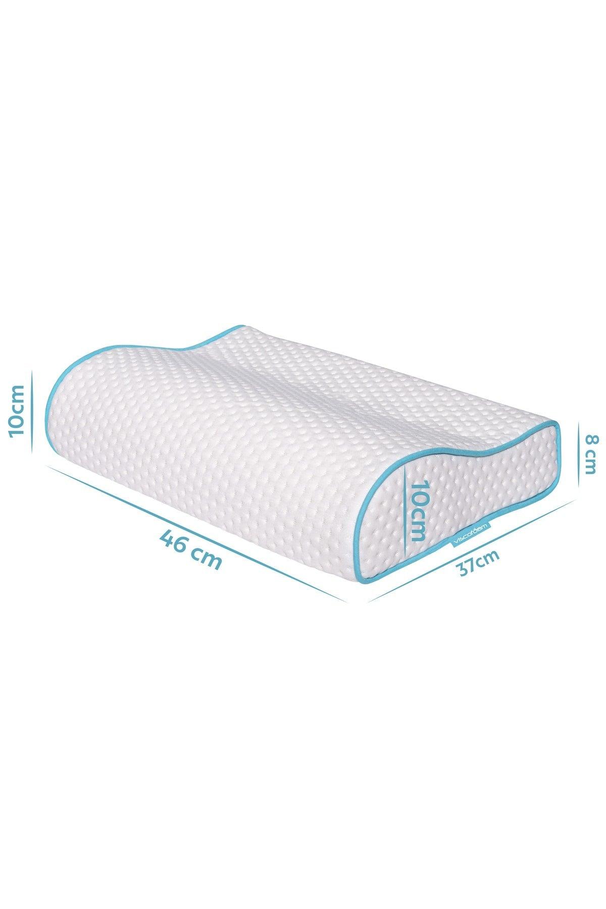 Neck Support Orthopedic Pillow Visco Pillow 47x30x10-8cm - Swordslife