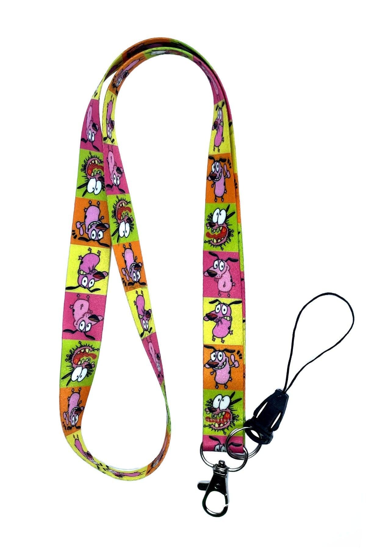 Brave Cowardly Dog Neck Lanyard Phone Strap