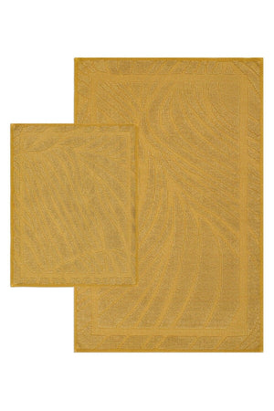 Breeze Natural Cotton 2 Piece Bathroom Rug Set - Swordslife