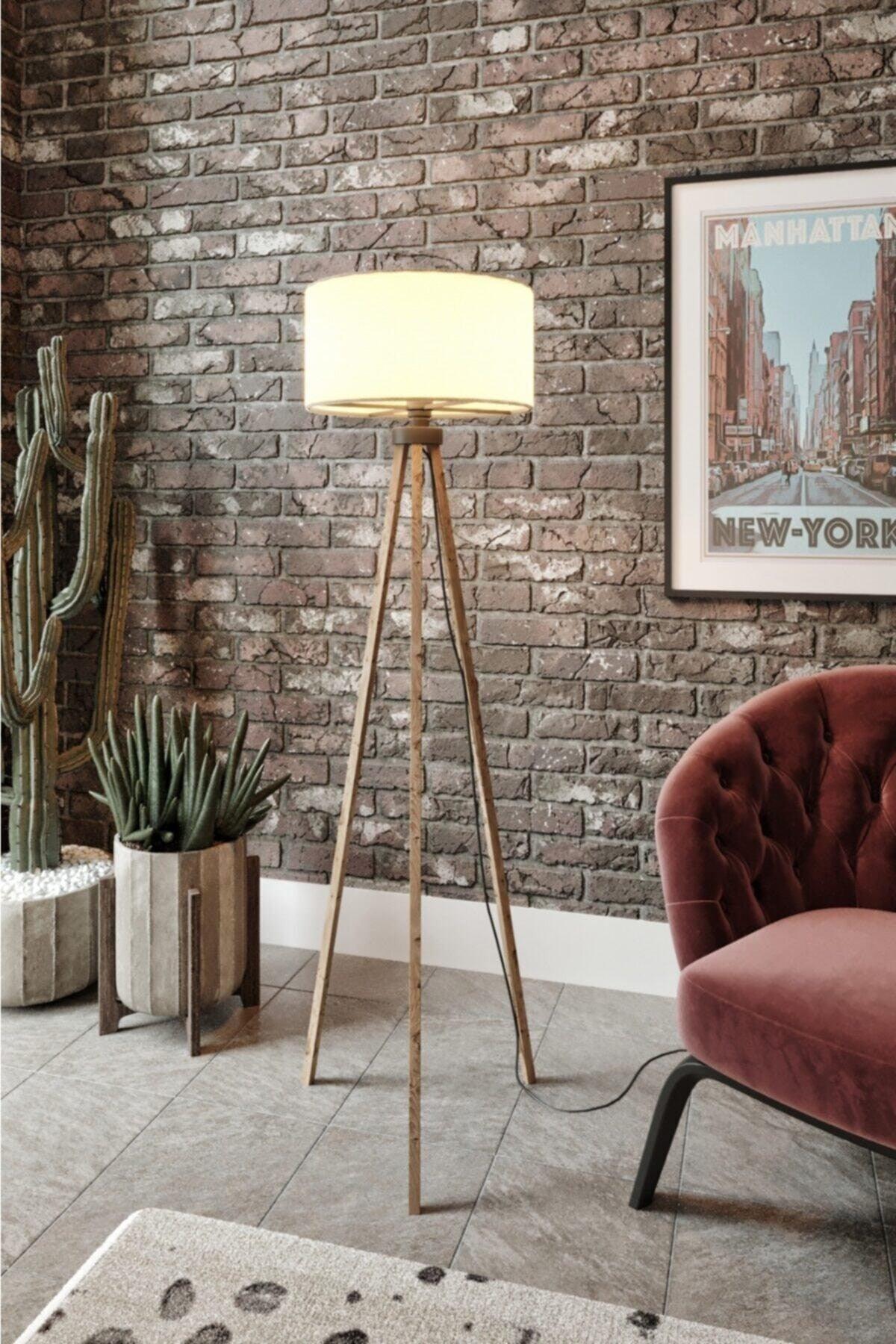 Bristol Cream Floor Lamp - Swordslife