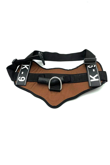 Brown K9 Dog Harness Dog Waist