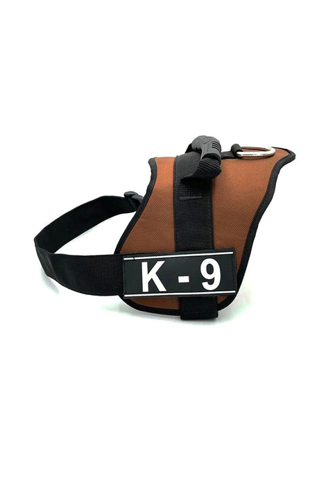 Brown K9 Dog Harness Dog Waist