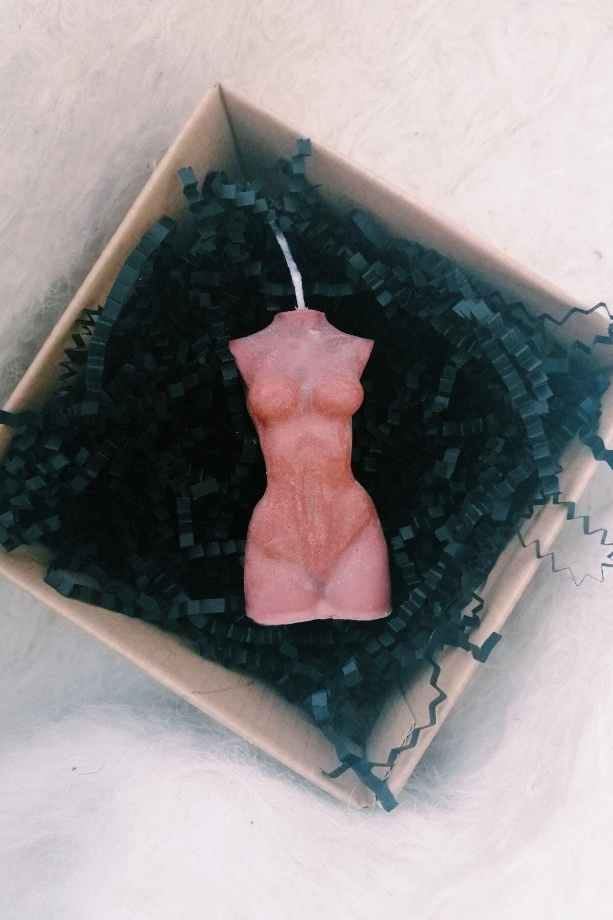 Brown Scented Venus Female Decorative Body Candle - 10 Cm - Swordslife