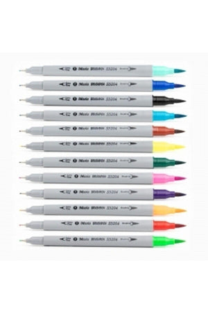 Brushpen And Fineliner 12 Pack