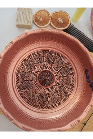 Chief Virgo Copper Bath Bowl - Swordslife