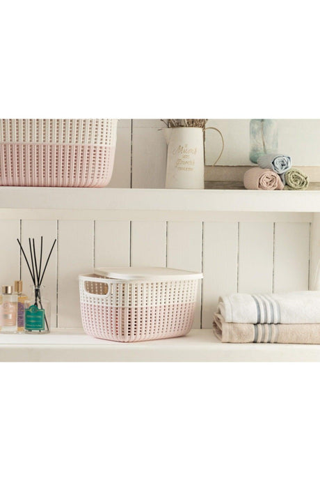 Buckley Lidded Basket 6,8 Lt - Swordslife