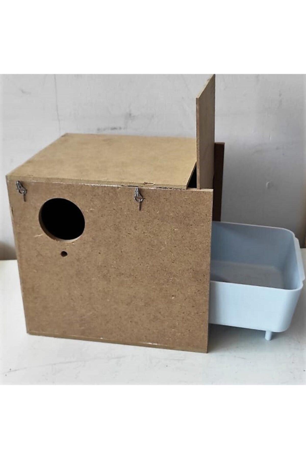 Wooden Nest for Budgerigar Medium Size