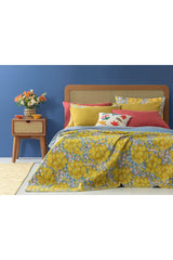 Buttercup Double Multi-Purpose Bedspread 200x220 Cm Yellow - Swordslife