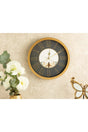 Butterfly Valley Wall Clock 30 Cm Brown - Swordslife