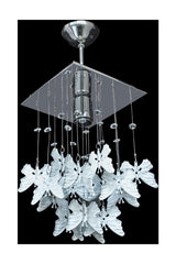 Butterfly White Kids Room Chandelier - Swordslife