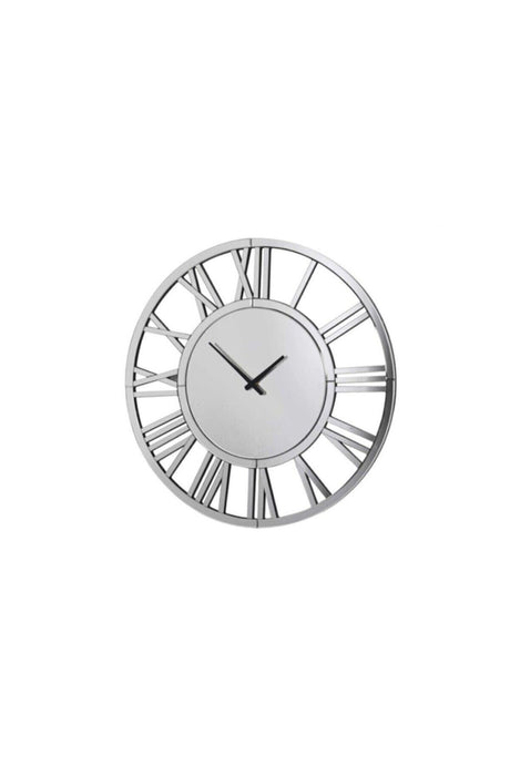 Large Size Decorative VIP Mirrored Wall Clock 50 Cm - Swordslife