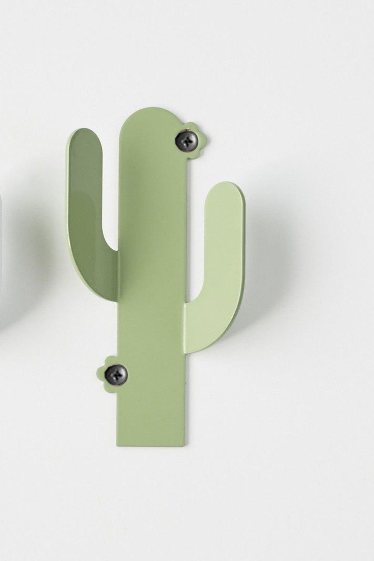 Cactus Patterned Metal Hanger - Decorative Metal Clothes Hanger - Swordslife