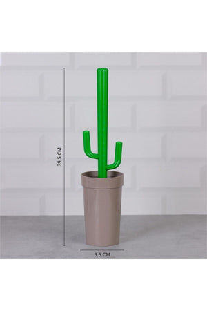 Cactus Wc Brush Set - Mink