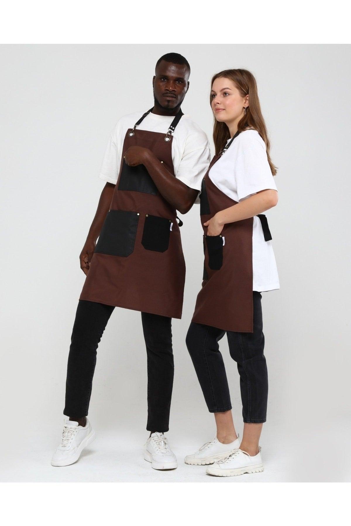 Cafe Barista Hairdresser Kitchen Painter And Florist Aprons Stain Resistant Apron - Swordslife