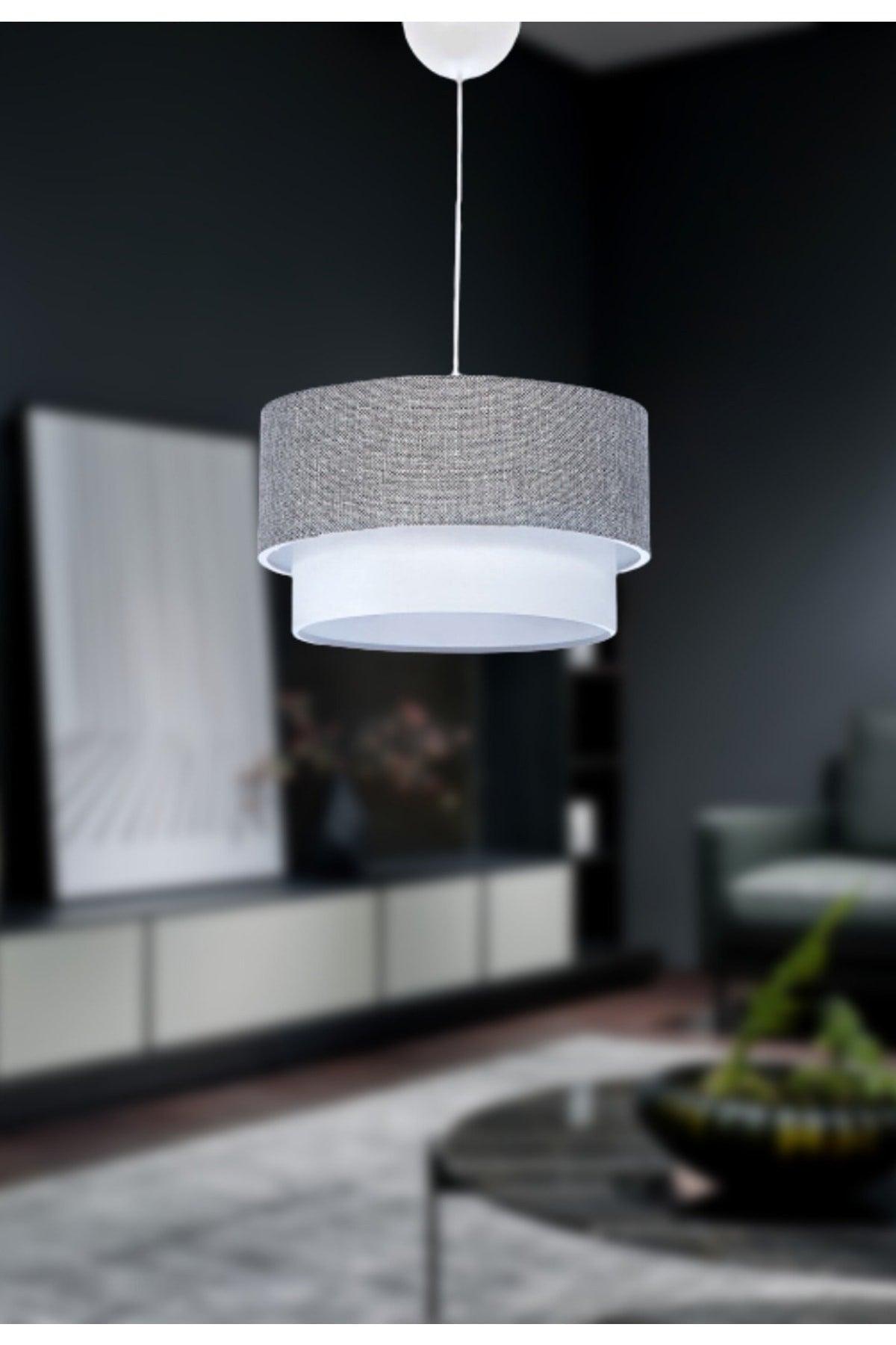 Cake Single Gray Pendant Chandelier - Swordslife